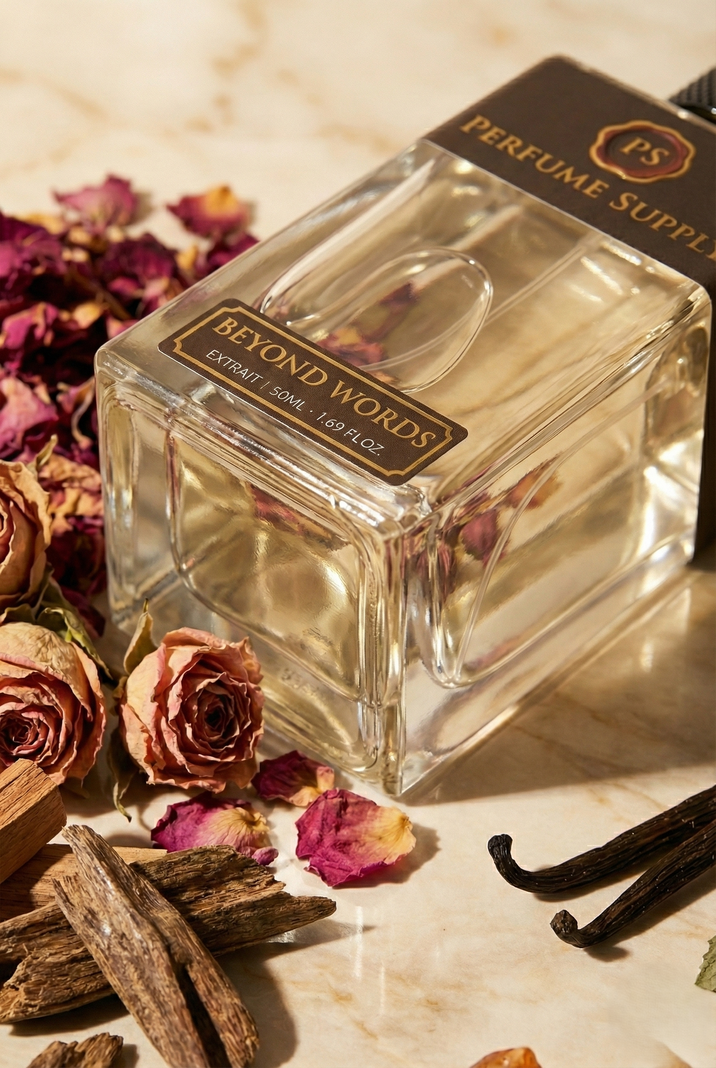 Beyond Words | OUD.ROSE.POETIC | Extrait De Parfum