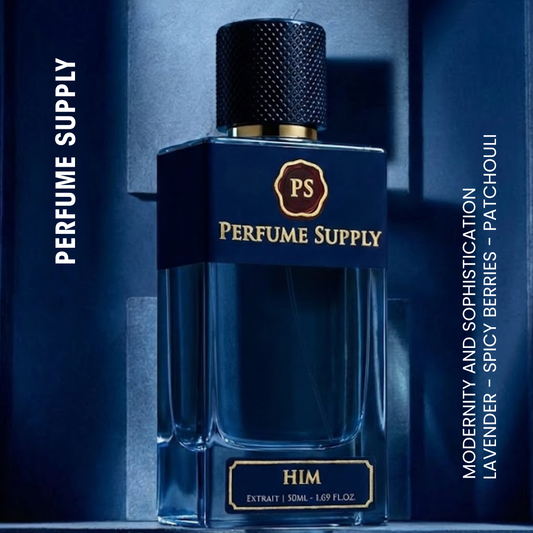 Him | SHARP.METALLIC.BLUE | Extrait de Parfum